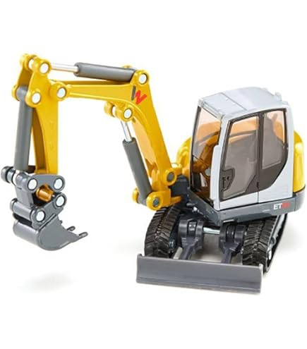 Pelleteuse Bobcat S590 Burago - Miniature Échelle 1/43, Jouet Collection Utilitaires Blanc