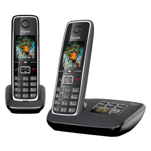 Price comparison product image Gigaset C530A Twin Answer Machine Eco Cordless Phone