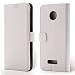 Produktbild Moto z Hülle, Aomo Moto z Hülle PU Leder Material [Karte Halter] [alle um Schutz] Viewing Messestand Flip Protective Magnetic Wallet Hülle Ständer Feature mit Card Slot Retro Flip Folio PU Leder schützende Telefon-Hülle Abdeckung für Moto z