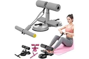 GENERIC Ab Training Auxiliary Device,2025 New Upgrade Portable Adjustable Sit up Core Exercise Equipment,Double Suction Cups Three Levels of Height,Multi-functional Workout Ab Machine for Home Gym