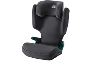 BRITAX RÖMER Fotelik dziecięcy DISCOVERY PLUS 2, z ISOFIX, dla dzieci w wieku 100-150 cm (rozmiar i), 3,5-12 lat, kolor Midnight Grey