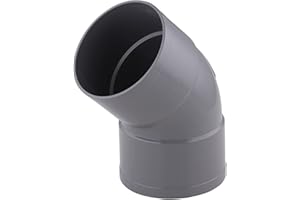 Coude PVC 45° femelle femelle Ø100 NOYON & THIEBAULT