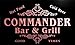 Produktbild u08768-r COMMANDER Family Name Bar & Grill Cold Beer Neon Light Sign Barlicht Neonlicht Lichtwerbung