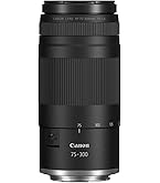 Canon Black, EF 75 - 300 mm f/4.0 - 5.6 III Filter Size 58 mm Zoom
