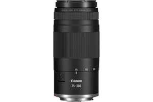 Canon RF 75-300mm F4-5.6 Lens | Lightweight Telephoto Zoom Lens for Wildlife & Sport Photography | With Auto Focus Motor & Super Spectra Coating | Canon EOS R System Camera Compatible
