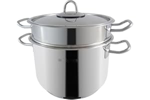 Tognana v5758y2insl Set Cuiseur à Spaghetti grancucina, Acier Inoxydable, Argent, 3 unités