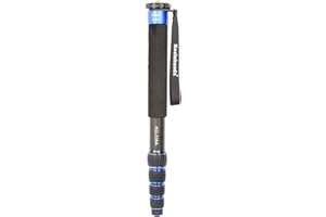 koolehaoda 61 "Monopiede Fotografia portatile compatta Unipod Stick, Max. Carico 15 kg / 33 libbre (KQ-338A blu)