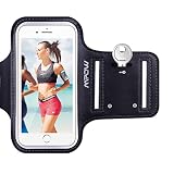 Brazalete Deportivo para 5 Pulgados Moviles iPhone 7 6 6S Antideslizante Contra Sudor, Mpow Banda para Brazo con Bolsillito de LLaves, Material de Neopren, para iPhone 7 6 6s, Samsung, Huawei, Bq x5, HTC, LG