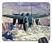 Produktbild Rectangle Non-Slip Rubber Mouse Pad(9.45x7.8x0.12 Inches) Fighter Aircraft Aircraft Fighter F-15 Jet Flying