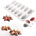 UG LAND INDIA 12 Cavity SEA Shells Cake PAN Mold French Dessert Mousse Silicone White Pastry Mould DIY Baking Non-Stick Decoration BAKEWARE