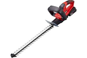 Vokot TS1 Tagliasiepi elettrico a batteria 48V, lama da 50cm diametro di taglio 15mm tra i denti, manico ergonomico, doppia batteria inclusa