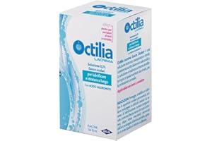 IBSA Octilia Lacrima | Gocce Oculari con Acido Ialuronico 0,3%. Flacone Da 10ml. Azione Idratante, Lubrificante E Protettiva, Applicabile Con Lenti a Contatto