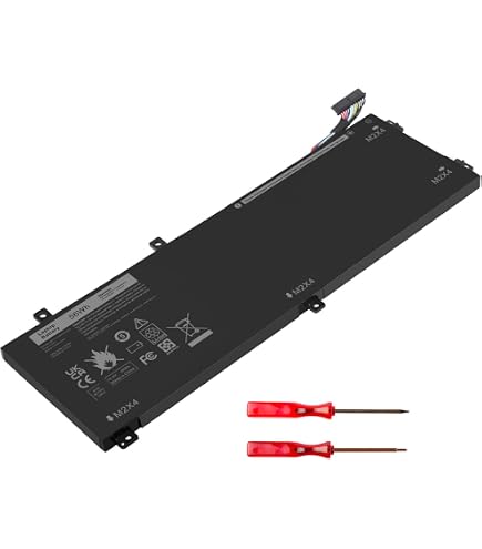 Batteria ASUNCELL 52Wh Per Dell XPS 13 9350 E 9343 – 7.4V 2 Celle Li-ion, Sostituisce JD25G JHXPY