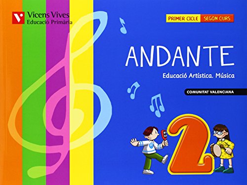 Andante 2 Comunitat Valenciana Llibre (+CD)