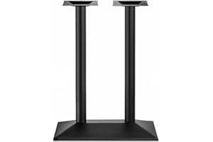 Schürberg Bar Table, Table Frame for Side Tables, Canteens, Bistros, Mensa, Various Models (Double 110 cm)