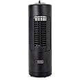 BLACK+DECKER BXFT50003GB Low Noise Mini Tower Fan with 2 Speeds, 12 Inch, 18W, Black
