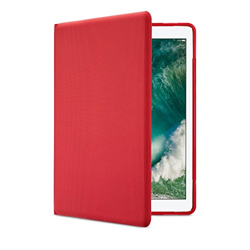 Logi Create Tastatur-Case mit Hintergrundbeleuchtung und Smart Connector für iPad Pro (QWERTZ, deutsches Tastaturlayout) rot/gold - 4