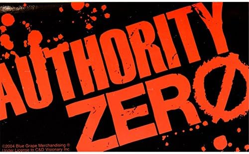 Authority Zero - Splatter Logo Decal