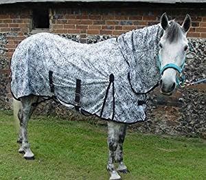 NEW Royal Combination Horse or Pony Fly Rug with Spiders Web design that flies hate (5ft0in)