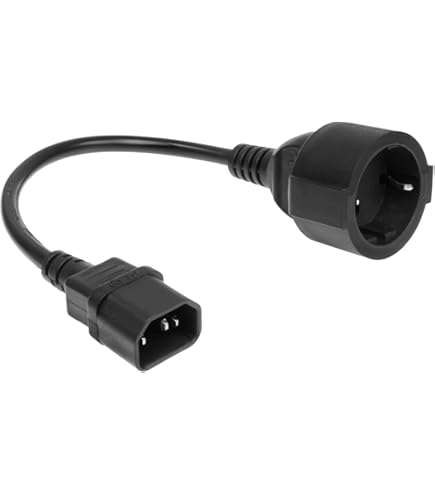 Rallonge D'alimentation UPS PDU IEC 320 C14 Mâle Vers Schuko CEE7-4