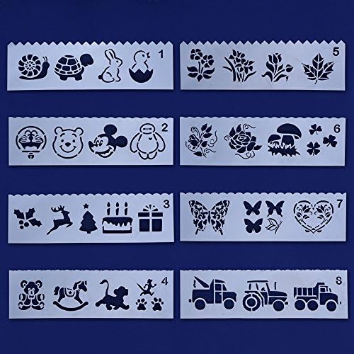 19.8x6cm Journal Planner Stencils,flower,animal,Mylar Stencils.Plastic stencil,Banner,Graphic,Bullet,2017 NEW Arrival