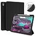 Produktbild Soke iPad Pro 12.9 Hülle 2018 mit Stifthalter, Premium Trifold Case [Starker Schutz + Apple Pencil Charging], Auto Sleep/Wake, Soft TPU Back Cover für iPad Pro 12.9" (3. Gen), Schwarz