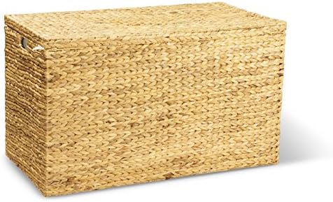 Laundry Basket Jonas XL, 100x55x60 cm (L/W/H), Laundry Box with Cotton Liner Bag, Laundry Chest in XXL, Capacity: 330 L