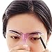 Demarkt Eyebrow Card Reusable Plastic Eyebrow Drawing Guide Eyebrow Shaper