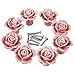 Produktbild Möbelknopf, FOKOM 8 St. Vintage Keramik Rose Möbelknauf Möbelknöpfe Möbelgriff Schrank Knopf