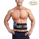 Ab Belt Professional Advanced Unisex Toning Belt, Six Pack Adjustable Waist EMS Abdominal, Tone Your Stomach Muscles Today