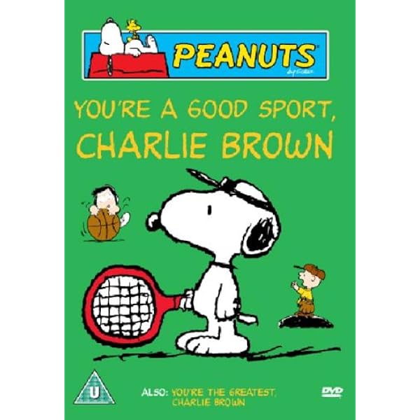 Peanuts You Re A Good Sport Charlie Brown Dvd Amazon Co Uk Phil Roman Charles M Schulz Dvd Blu Ray