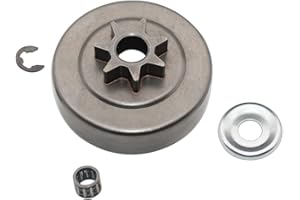 ICOOYO Pignon Tambour d'embrayage + cage à aiguille pour tronçonneuse Stihl 021 023 025 MS210 MS230 MS250