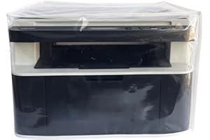 SZBRO Staubschutz für Drucker, transparent, wasserdicht, transparent, kompatibel mit Epson LQ-2550/Stylus 1500, 60 x 55 x 20 cm (B x T x H)