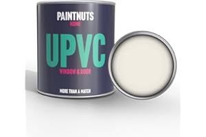 Paintnuts UPVC Window & Door Paint - RAL-9010 - PURE WHITE Gloss 250ml Tin
