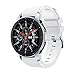 Produktbild Momola 10 Farben Weiches Silikon Uhrenarmband,Sport Wasserdicht Einstellbar Ersatz Armbänder Strap für Samsung Galaxy Watch 46mm Länge 223 mm (Weiß)