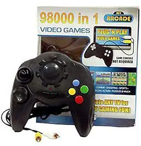 Gift Gallery 98800 in 1 Video Games Plugs Into Any Tv for Instant Gaming||Game System Comes with 998800 Built-in Game||Requires No Expensive Game Console||VG-3