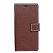 Produktbild (for Vodafone Smart N8) Flip Wallet Case Cover and 360 Degree Full Body Protective Bumper Cover, Premium Premium Material - Brown