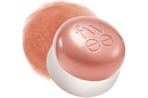 fwee Blurry Pudding Pot | Airbrushed Blush & Lip, Buildable Pigment, Long-lasting, Lightweight, Easy to Blend, Natural Soft Matte Finish - Be (Brownish Nude) | 0.17 oz