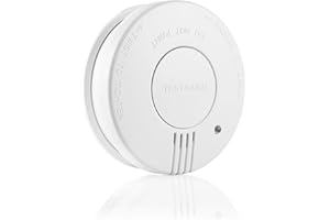 Smartwares Detector de Humo FSM-11516 - Sensor fotoeléctrico - Batería reemplazable 5 años