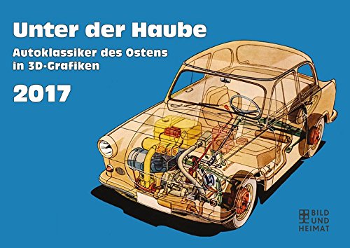 Unter der Haube 2017: Autoklassiker des Ostens in 3D-Grafiken