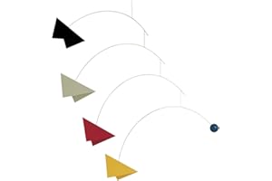 Flensted Mobiles Fatamorgana Mobile Steel 60 x 60 cm Multi-Coloured