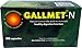 Produktbild GALLMET-N 60 capsules - Natural source bile acids to maintain healthy digestive function
