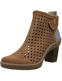 El Naturalista Nf77 Lux Suede Pleasant Lichen, Botines para Mujer