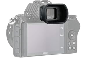 PROfezzion Grandi Estese in Morbido Silicone Oculare per Nikon Z50 Fotocamera Mirrorless Sostituisce Nikon DK-30 Eyecup