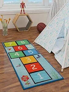 Athom Living Alphabetic Kids Runner Carpet 2ft x 4.5ft 55x140 cm