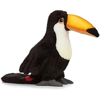 Wild Republic Toco Toucan Plush Soft Toy, Cuddlekins Cuddly Toys, Gifts