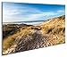 Produktbild islandburner Bild Bilder auf Leinwand Weg zum Meer V2 Strand Nordsee Dünen Sand 1K XXL Poster Leinwandbild Wandbild Dekoartikel Wohnzimmer Marke