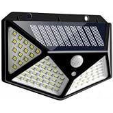 G&uuml;neş Enerjili Lamba Led Sokak Dış Ortam Solar Bah&ccedil;e Aydınlatması Su Ge&ccedil;irmez Sens&ouml;rl&uuml; (100 Led)