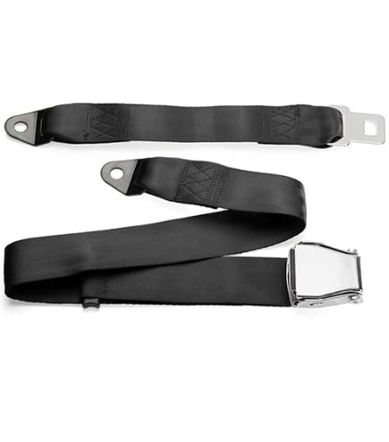 Lot De 4 Clips Réglables Pour Ceinture De Sécurité - Cuir PU - Réglage Facile Velcro - Pour Tous Véhicules