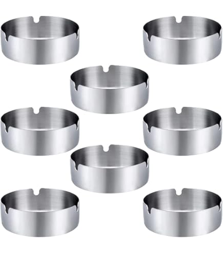 Set 12 Posacenere In Melamina Nera APS - Ø8cm, Lavabili In Lavastoviglie - Foto 7